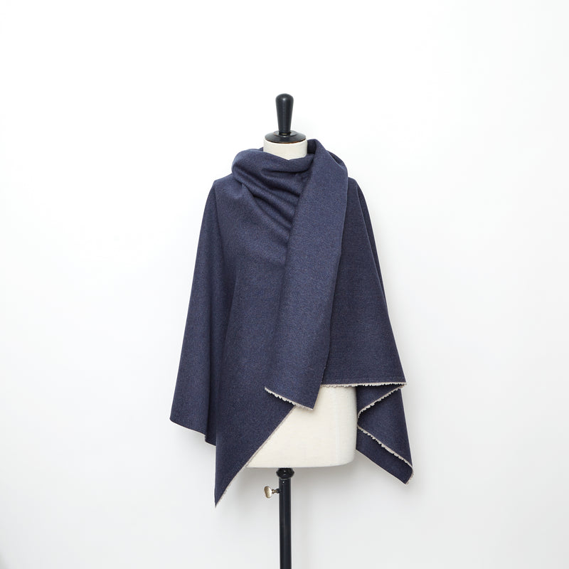 t23m05709 | Drap de Laine Séparable Imitation Denim