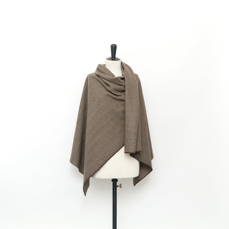 T24F09689 | Cashmere Herringbone Drap