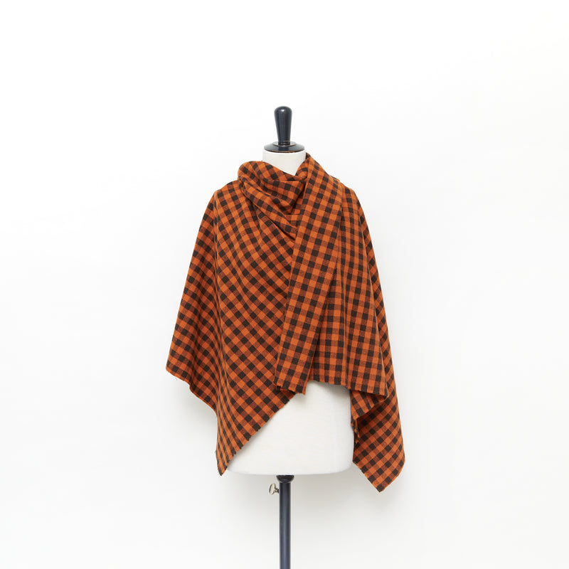 T24K08695 | Checked Wool Drap