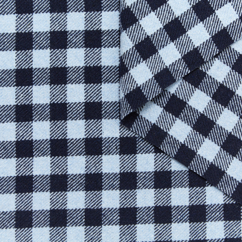 T24K08695 | Checked Wool Drap