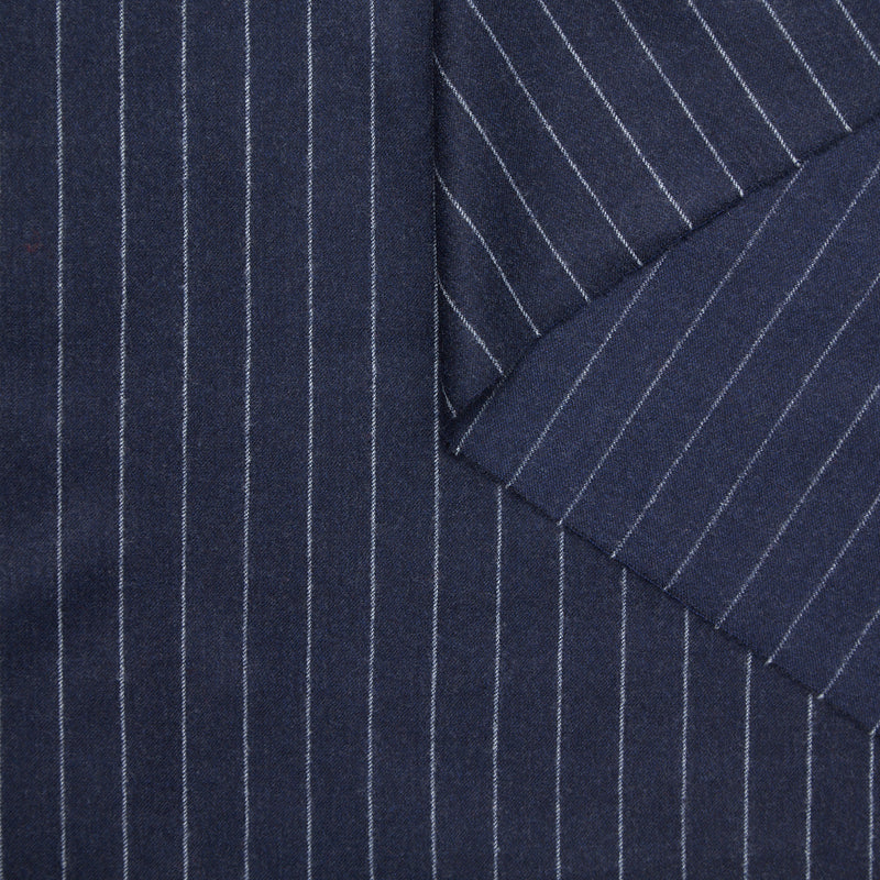 T24K08700 | Flanelle de Laine Pinstripe