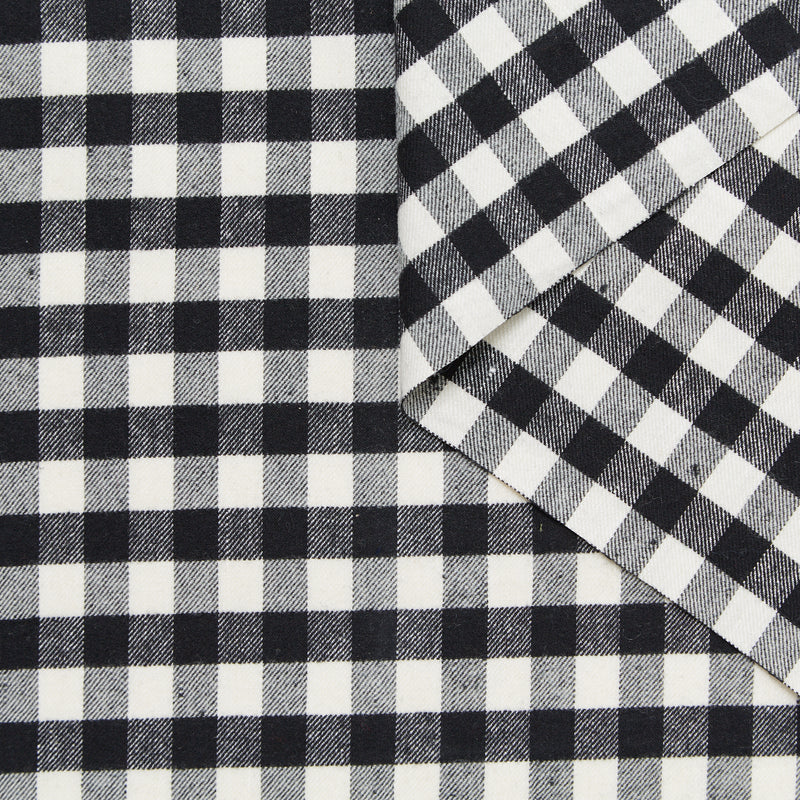 T24K08705 | Linen & Wool Tartan Flannel