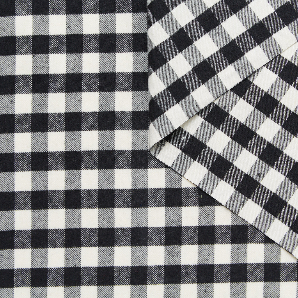 T24K08705 | Linen & Wool Tartan Flannel