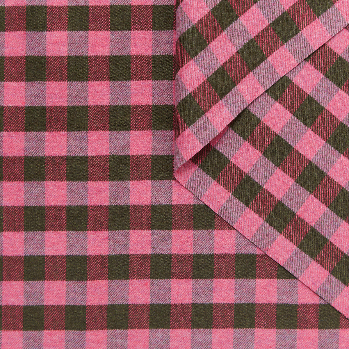 T24K08705 | Linen & Wool Tartan Flannel