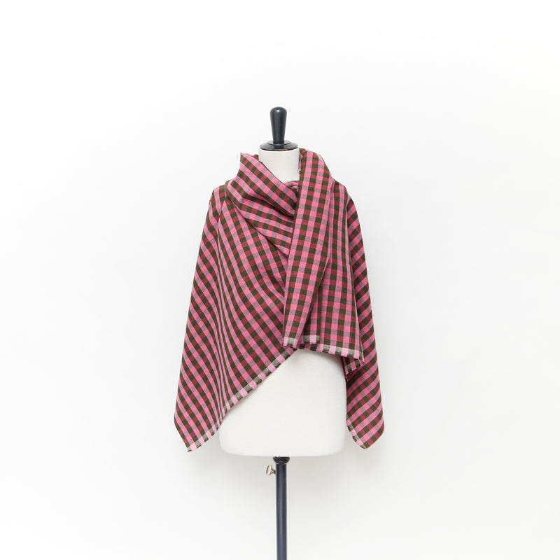 T24K08705 | Flanelle Tartan en Lin & Laine