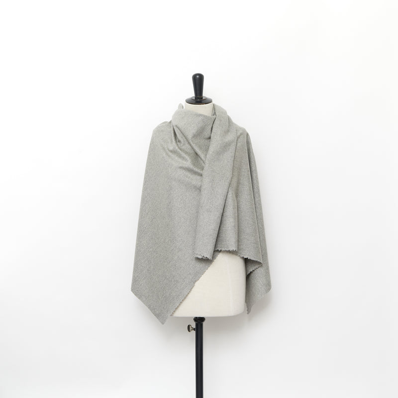 T24M09886 | Melange Wool & Cashmere Drap