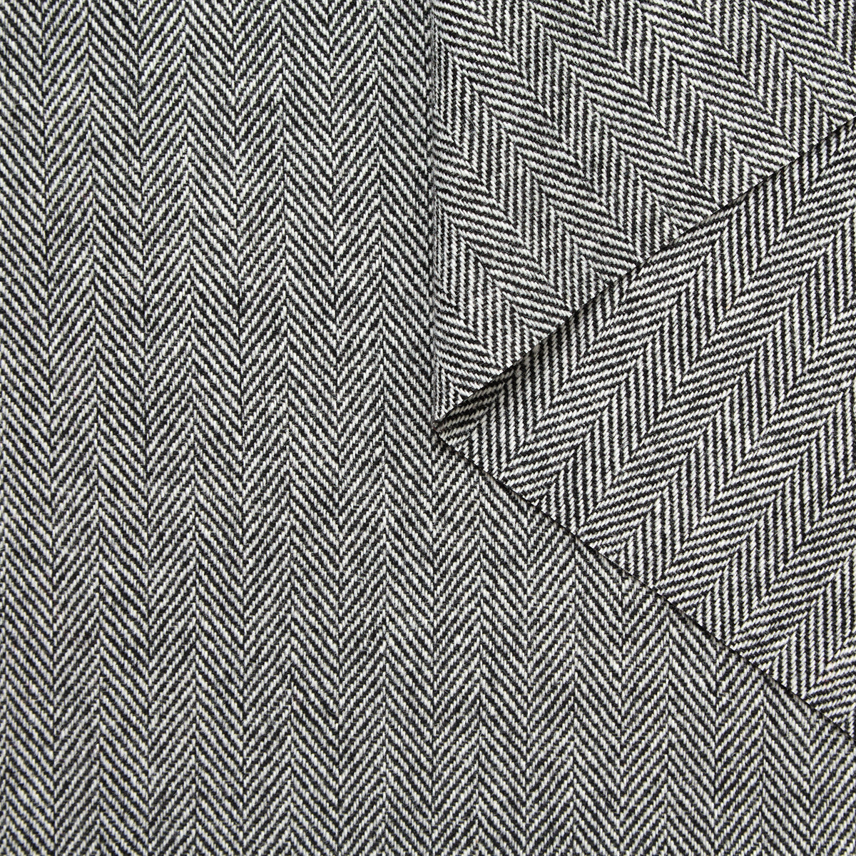 T24M10219 | Wool Herringbone Drap RWS