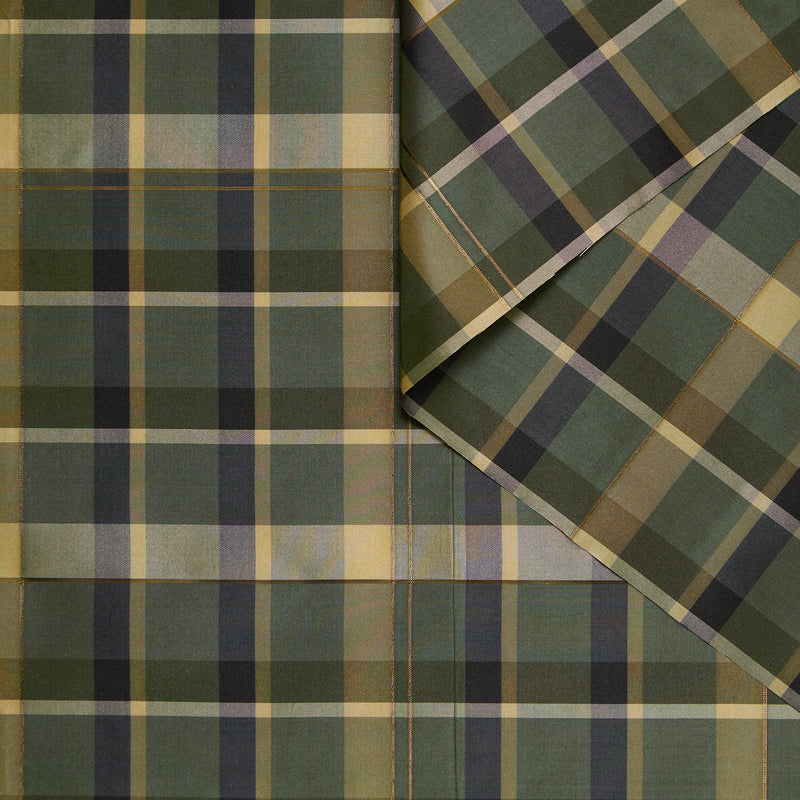 T24M10273 | Tartan Taffetas Lurex