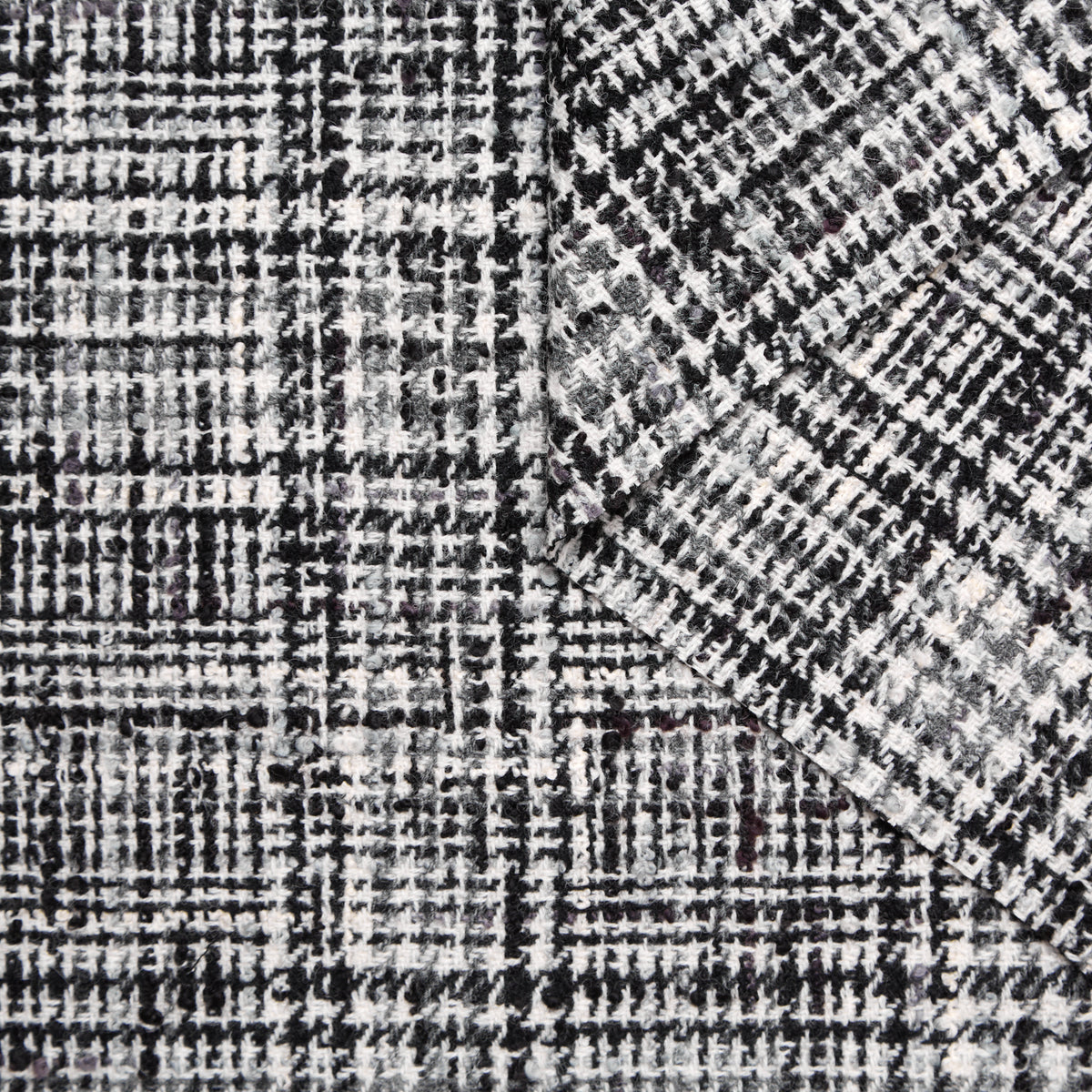 T24M10296 | Mini Check Wool Tweed