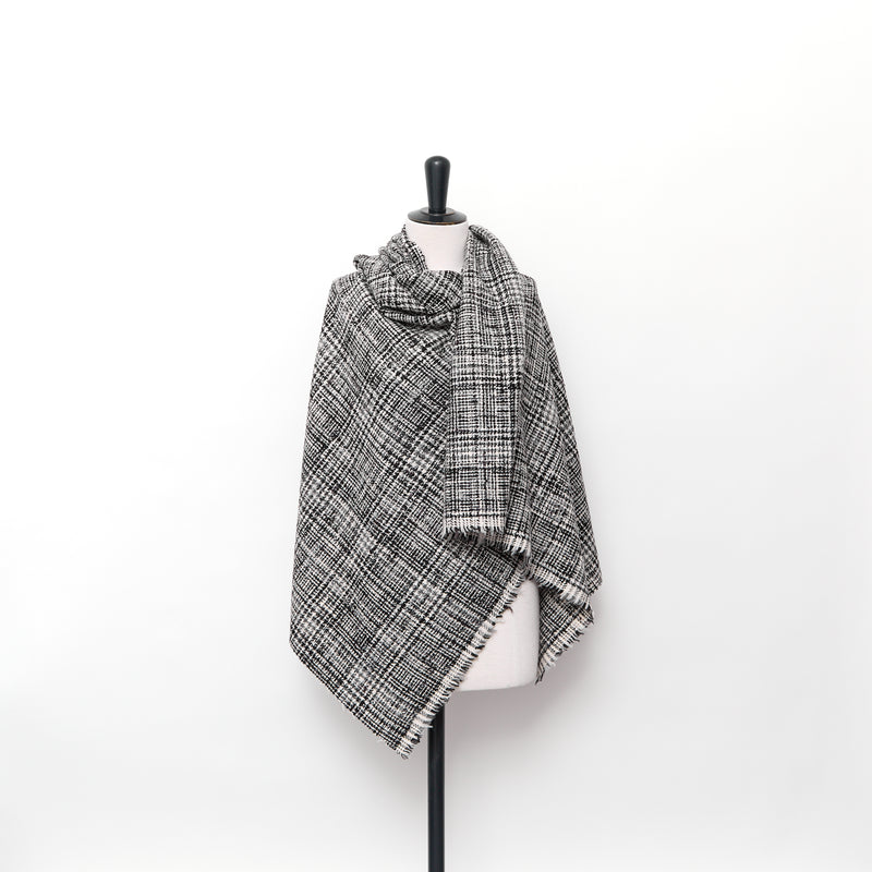 T24M10296 | Mini Check Wool Tweed