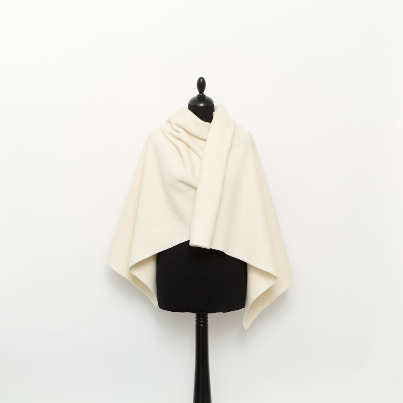 T24O11176 | Recycled Double Face Cashmere & Silk Drap