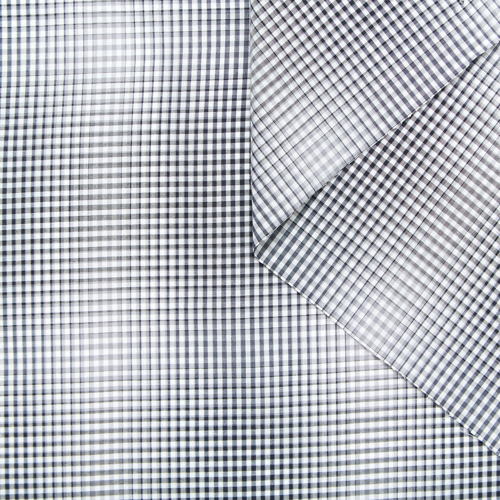 T24V07493 | Blurry Check Cotton Poplin